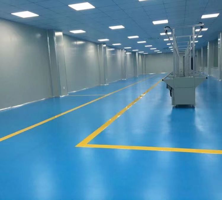 环氧地坪图片对比：不同颜色与质感的实际应用